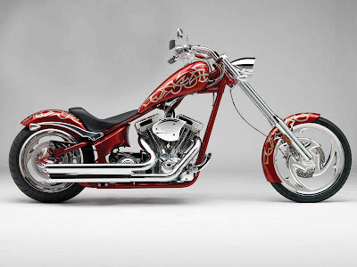 Modification Choppers Motorcycles Big Dog Airbrush