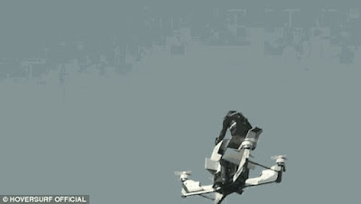 United Arab Emirate Police Unveils Flying Bike(Photos)