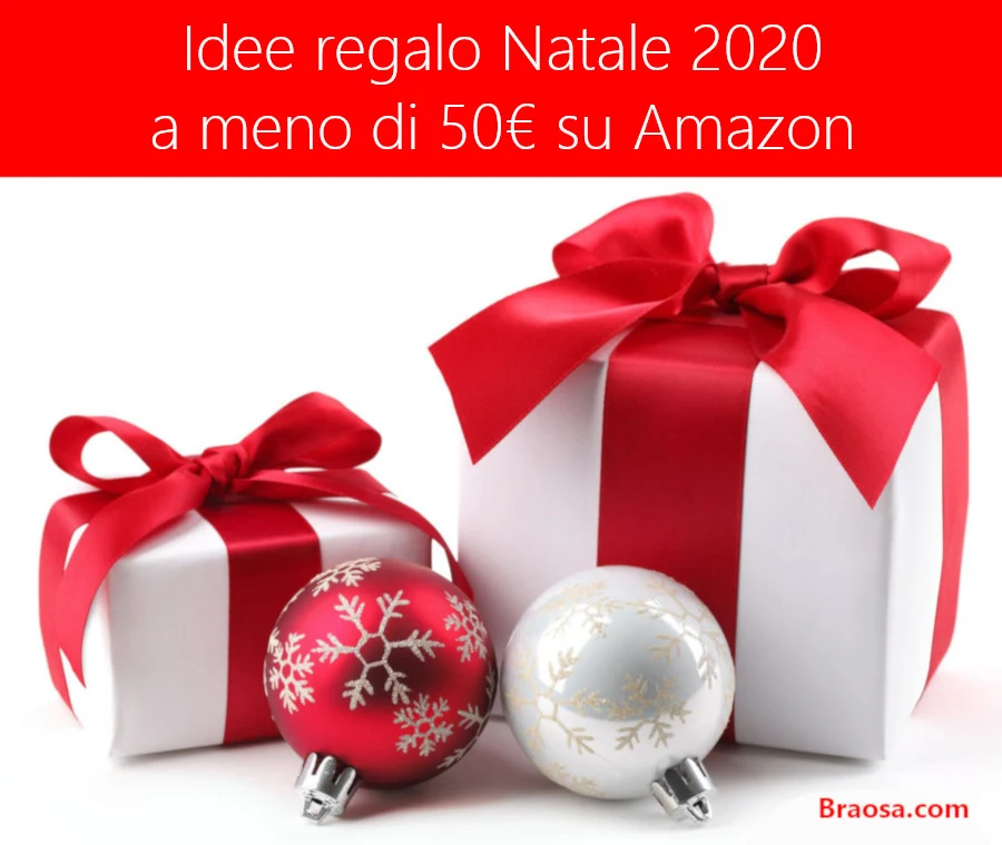 Idee Regalo Natale 2023 a meno di 50 euro su Amazon