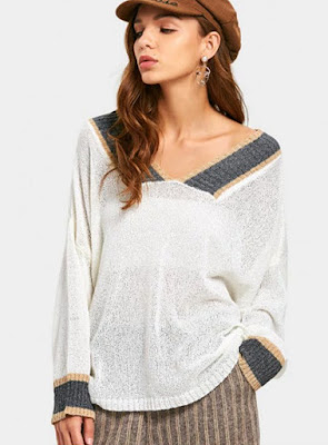 Zaful-whishlist-sweaters-v-neck