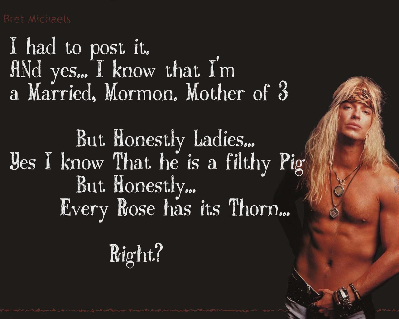 Bret michaels wallpaper