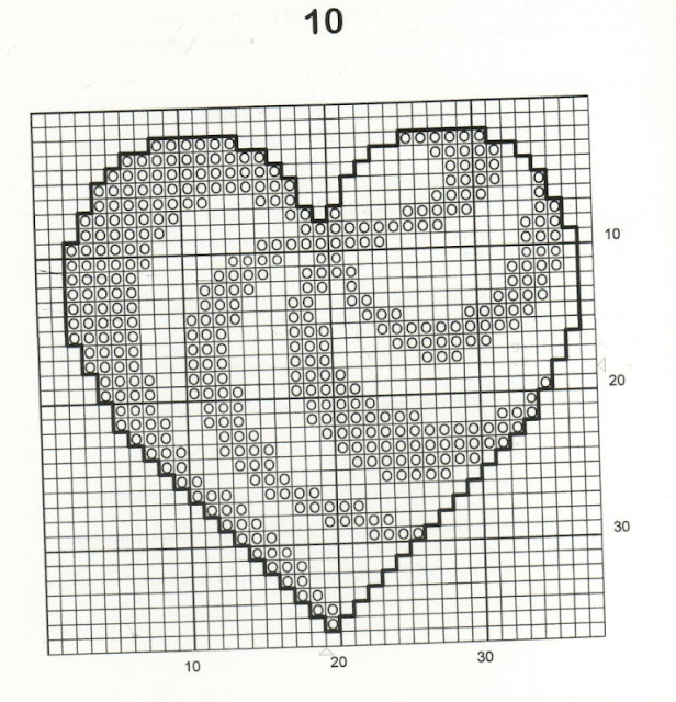 Cross Stitch : 30 Free Easy Heart Cross Stitch Patterns