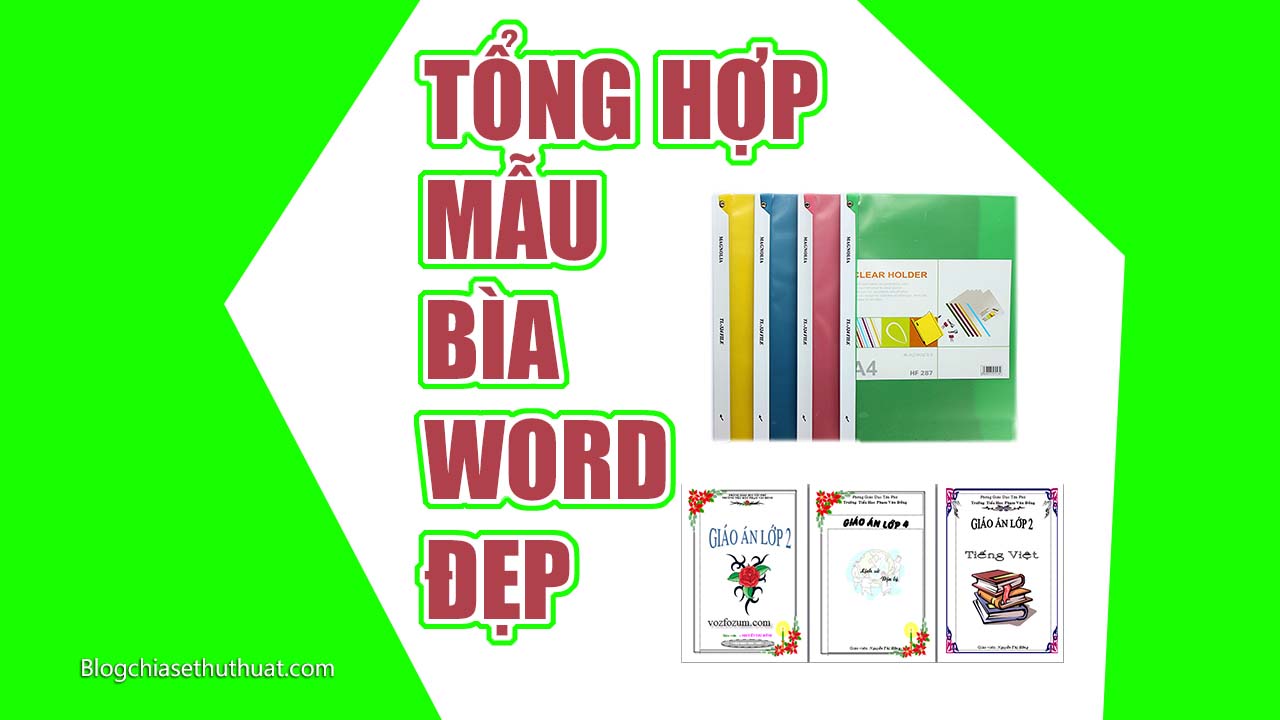 Download Mẫu bìa giáo án Word - Bộ sưu tập bìa giáo án đẹp nhất