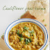 Cauliflower peas kurma