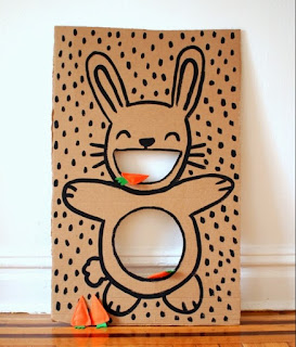 Easter Bunny Bean Bag Toss