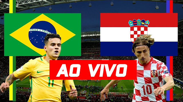 Brasil x Croácia ao vivo 