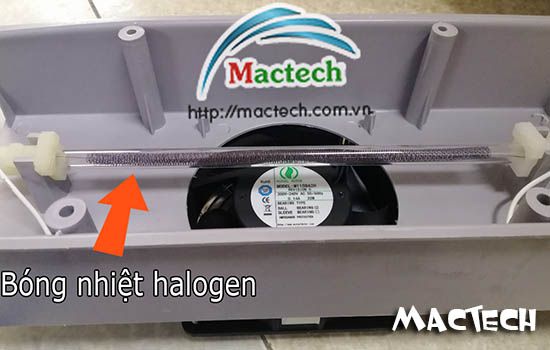 Bóng nhiệt halogen chuyên dùng ấp trứng được sử dụng trên máy ấp Mactech