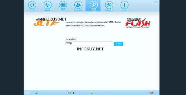 Cara Cek Kouta Telkomsel Lewat Modem Dial #1