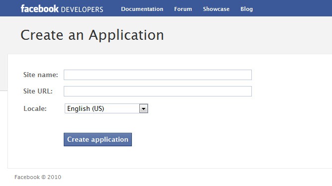 Create Application