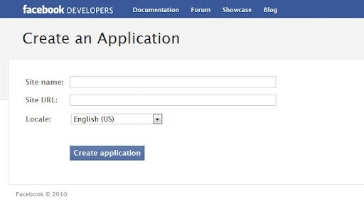 Create Application