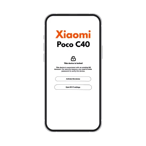 Xiaomi Mi Account Removal Service Poco C40