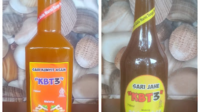 KBT3, Sirup Jahe dan Kunyit Asam, Minuman Tradisional Suplemen Alternatif untuk Kesehatan Alami