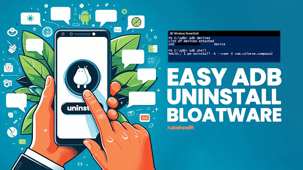 Uninstall Bloatware (Aplikasi Bawaan) Android Dengan ADB di Windows