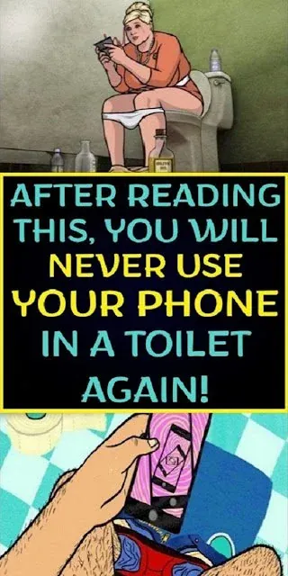 Read This And Never Use The Phone While In The Toilet