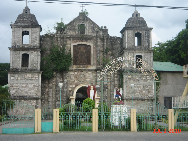 St. Michael the Archangel Catholic Church in Bacnotan in La Union