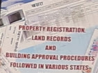 Property Registration, Land Records and Building Approval Procedures in Indian States - Comparision Part 1..