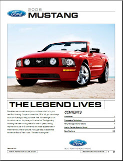 2006 Ford Mustang brochure