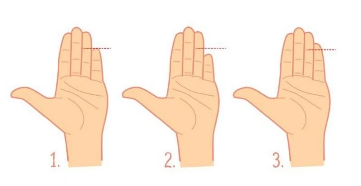 size of your little finger reveals a secret about you