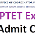 Rajasthan PTET Admit Card 2021