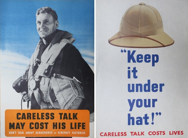 Second World War Propaganda Posters. The posters - described