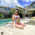 Khanyi Mbau left fans speechless with her recent pictures rocking in her swimwear looking sizzling.