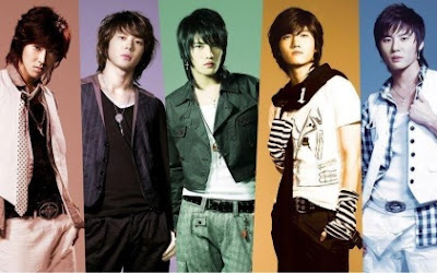 Foto de integrantes de DBSK, TVXQ o Tohoshinki