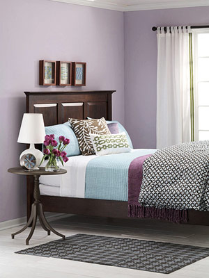 Stars and Quills: Purple, wine, violet or plum bedroom design ideas