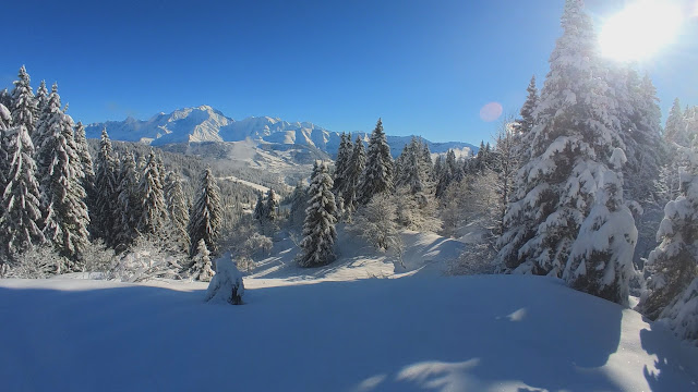 Ski de rando autour de Megève