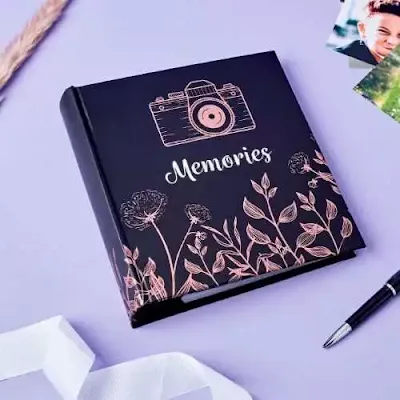 Memories photo album as a gift for minimalists