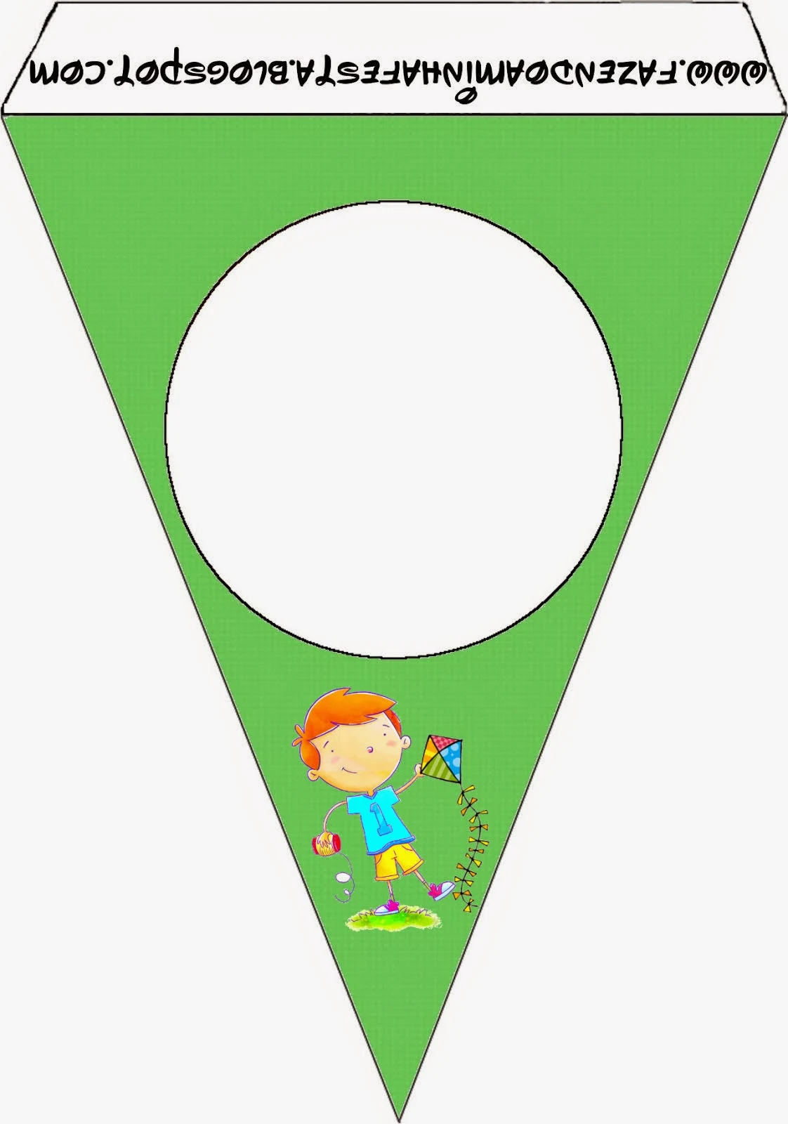 Boy with a Kite Free Party Printables