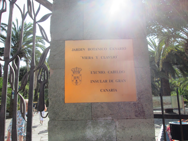 Wyspy Kanaryjskie, Gran Canaria, ogród botaniczny