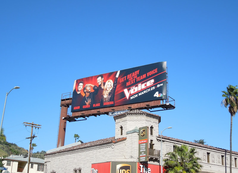Voice season 4 tv billboard
