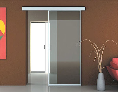 Glass Pane Bedroom Door Design