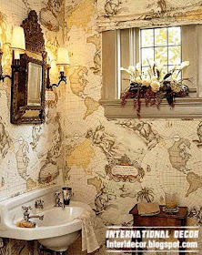 Interior Decor Idea: Modern wallpaper for bathrooms 2014, 10 basic 