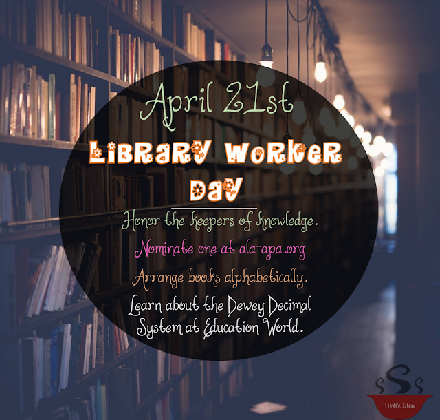 On April 21st, show your library workers some respect.