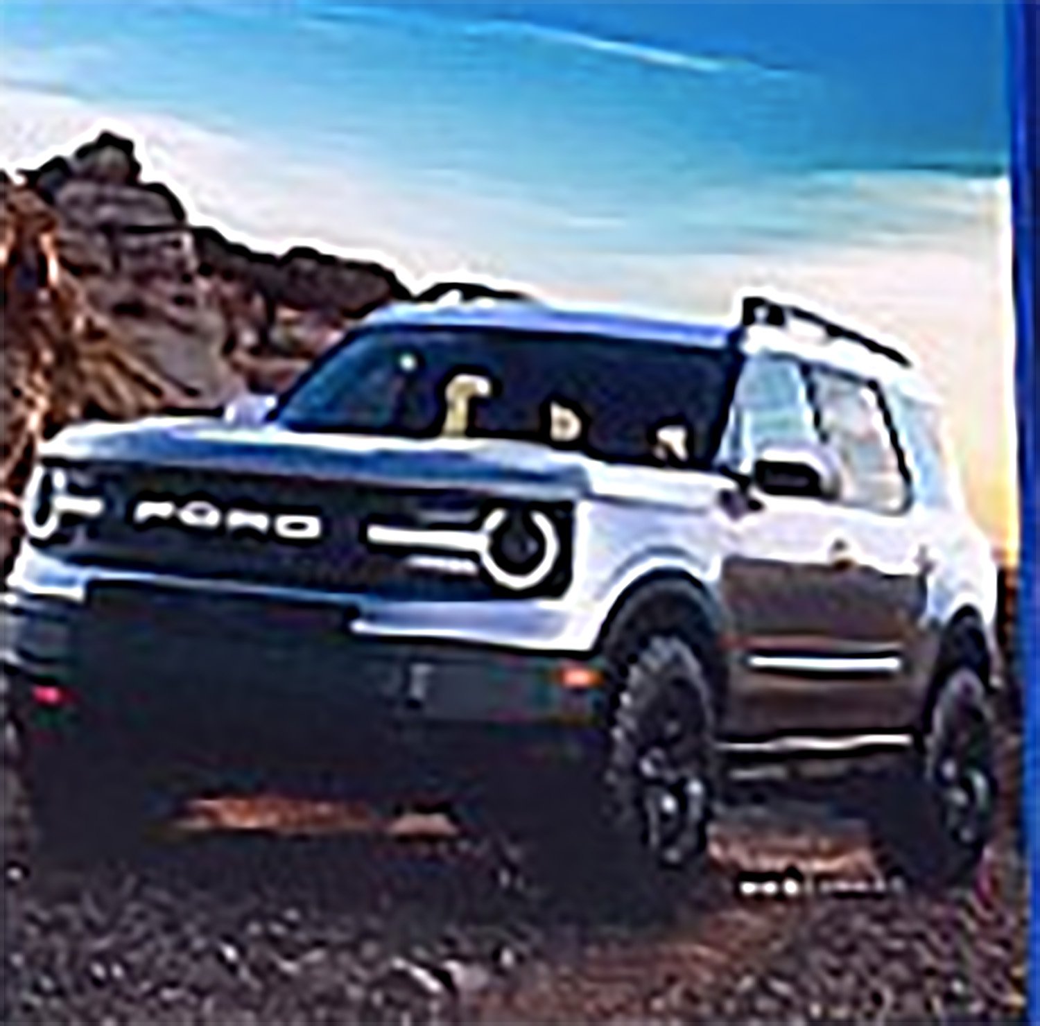 Diario Automotor: Fotos del Ford Bronco 2020 "tomadas" en la reunión de
