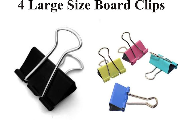 Love Kumar Soni,BFA Art Material-4,Stainless Steel File Drawing Board Binder Clips,Board Binder Clips,bfa material,clips