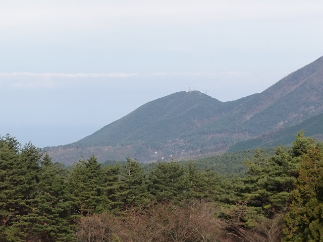 鳥取県西伯郡伯耆町丸山の牧草地　大山の眺望