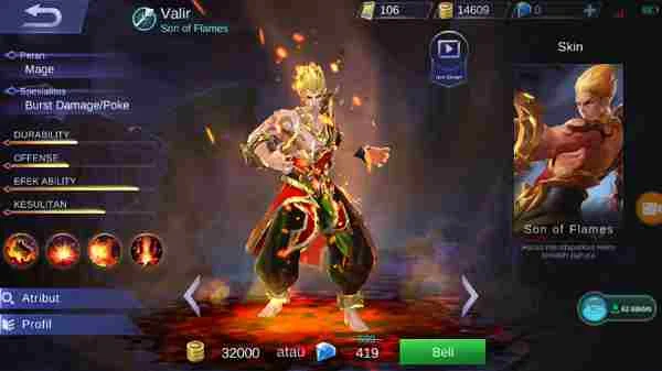 Tips Menggunakan Hero Valir Mobile Legend