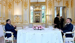 Presiden Prabowo Hadiri Jamuan Privat di Istana Élysée, Simbol Keakraban Diplomatik Indonesia–Prancis