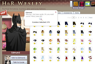 Edmund as Batman in Gaia Online overview