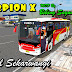 Livery Bus Medal Sekarwangi Scorpion X (TX) MOD Bibing Sugana Wasya