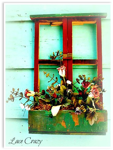 Lace Crazy: Garden Art & Yard Decor Ideas...