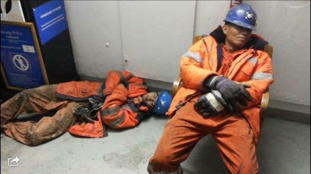 Seafarers asleep