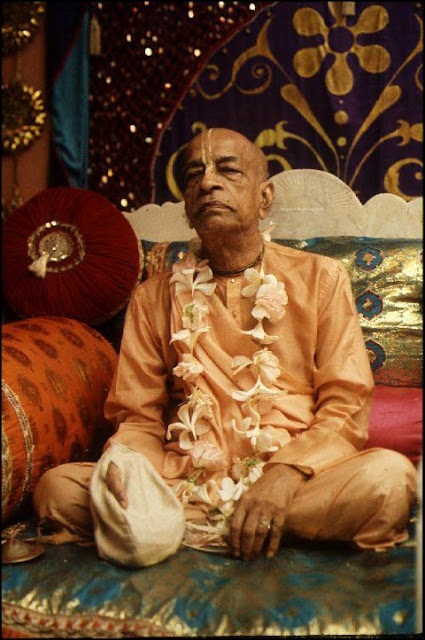 Srila Prabhupada Chanting Hare Krishna Japa