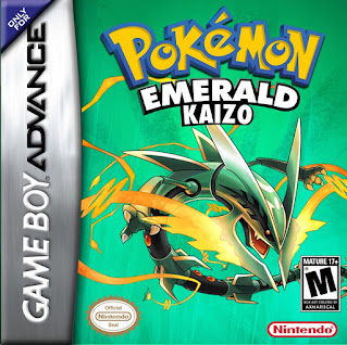 Pokemon Emerald Kaizo GBA ROM Hack Cover-Boxart