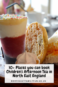 10+ Places you can book Children's Afternoon Tea in North East England