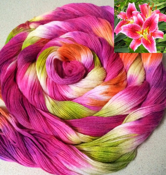 Hand Painted Yarn