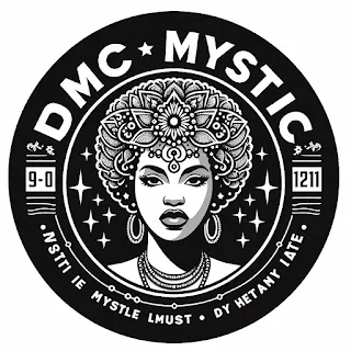 Logo theme - djette dj Lady woman girl Fille femme dmc mystic princess princesse féminise