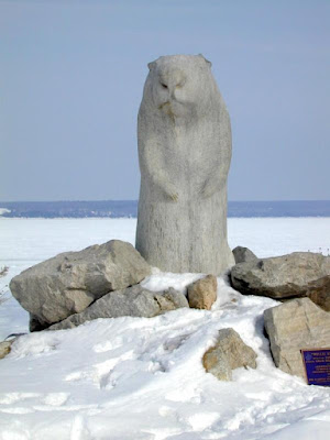 Statue of Wiarton Willie